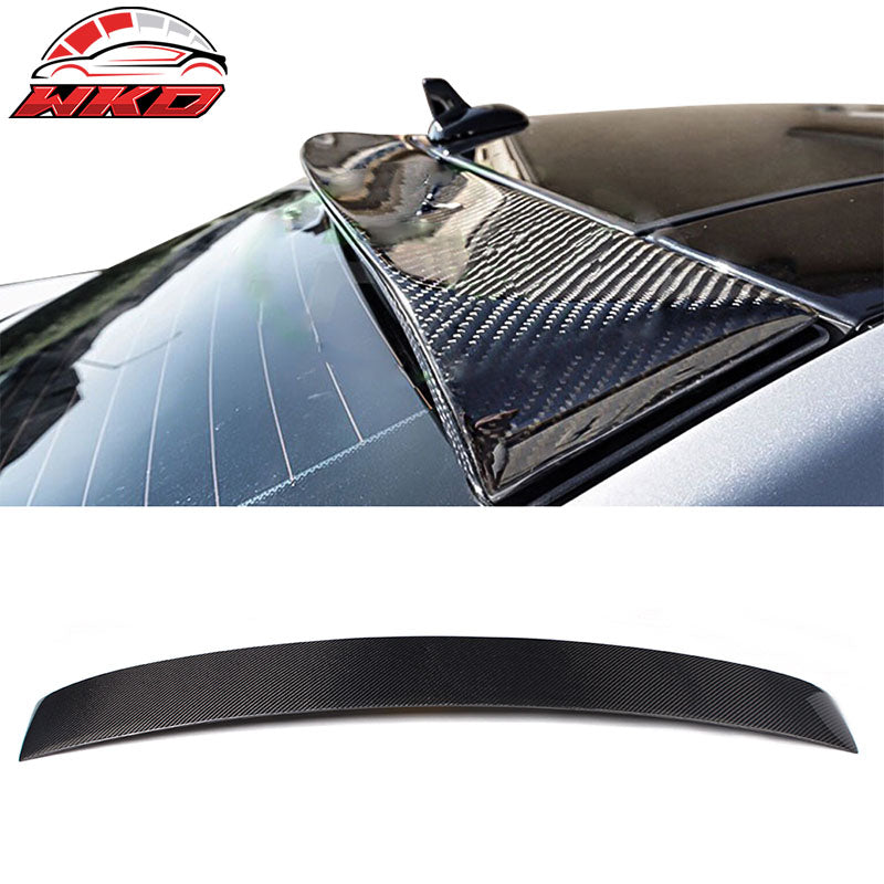 Fits 10-16 Benz W212 E Class Sedan AMG Style Roof Spoiler Matte Carbon Fiber