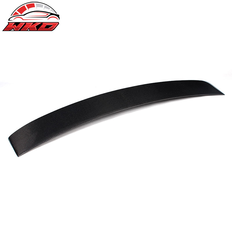 Fits 10-16 Benz W212 E Class Sedan AMG Style Roof Spoiler Matte Carbon Fiber
