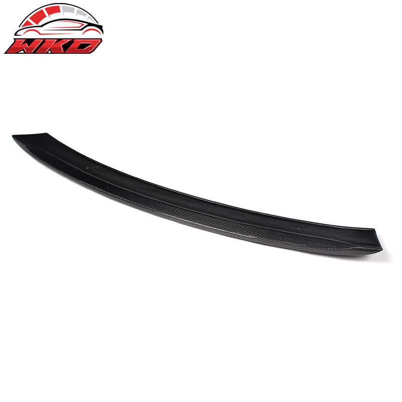 Fits 10-16 Benz W212 E Class Sedan AMG Style Roof Spoiler Matte Carbon Fiber