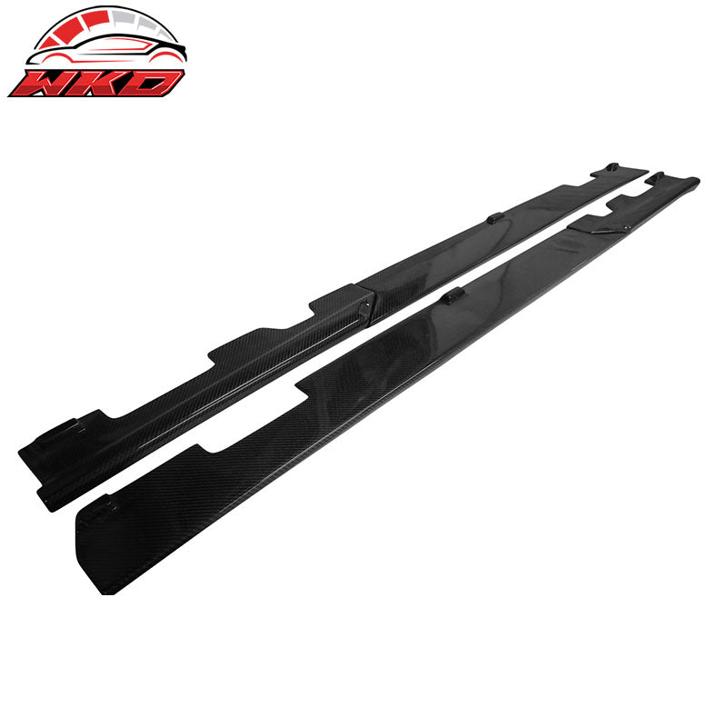 Wholesale 10-13 Benz W212 E-Class RZ 2PCS Side Skirts CF Carbon Fiber