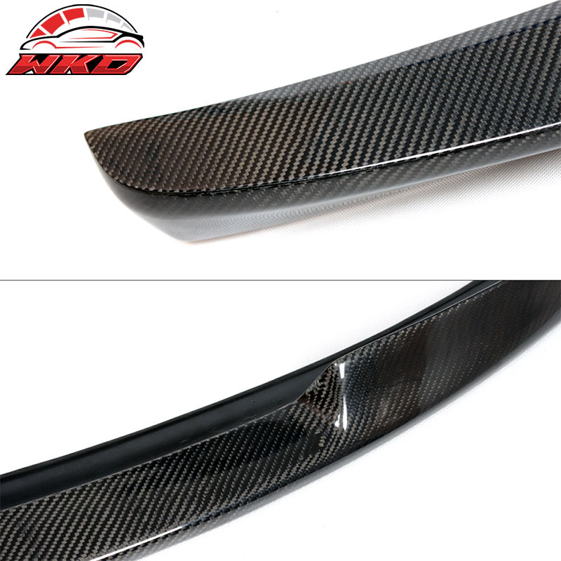 Fits 03-09 Mercedes-Benz E-Class W211 Trunk Spoiler Wing - Matte Carbon Fiber
