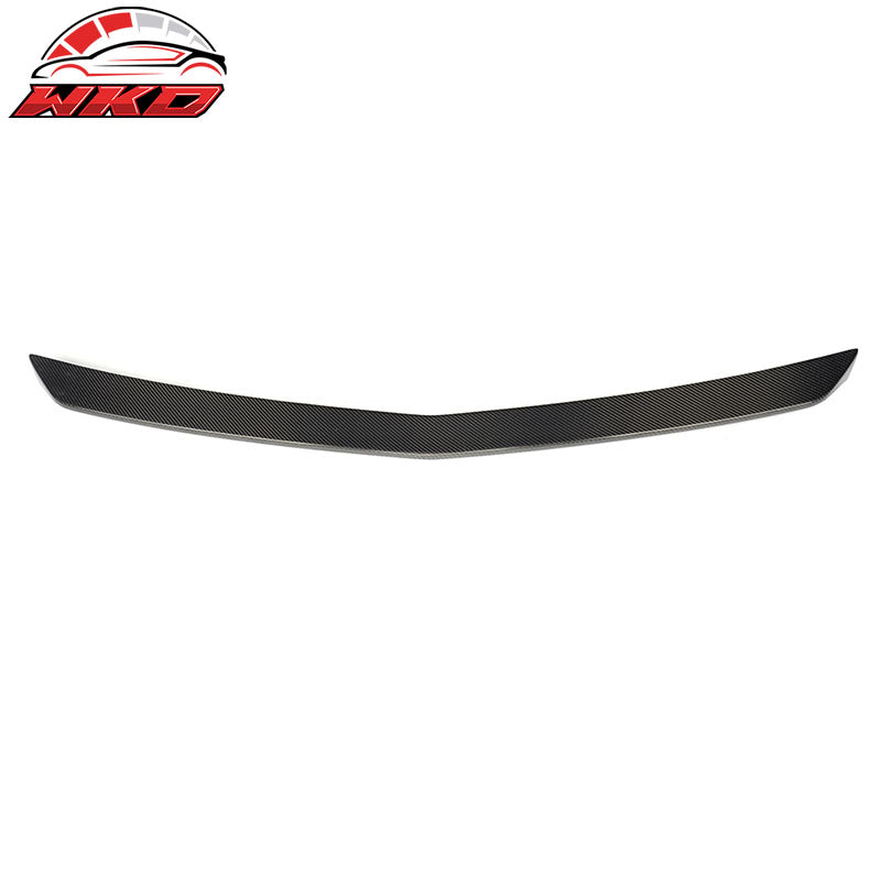 Fits 10-16 Benz E-Class W212 Sedan V Style Rear Trunk Spoiler Matte Carbon Fiber