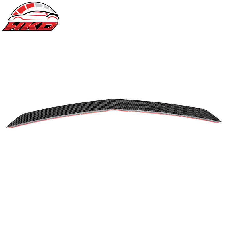 Fits 10-16 Mercedes E-Class W212 Sedan V Style Trunk Spoiler Wing - Carbon Fiber