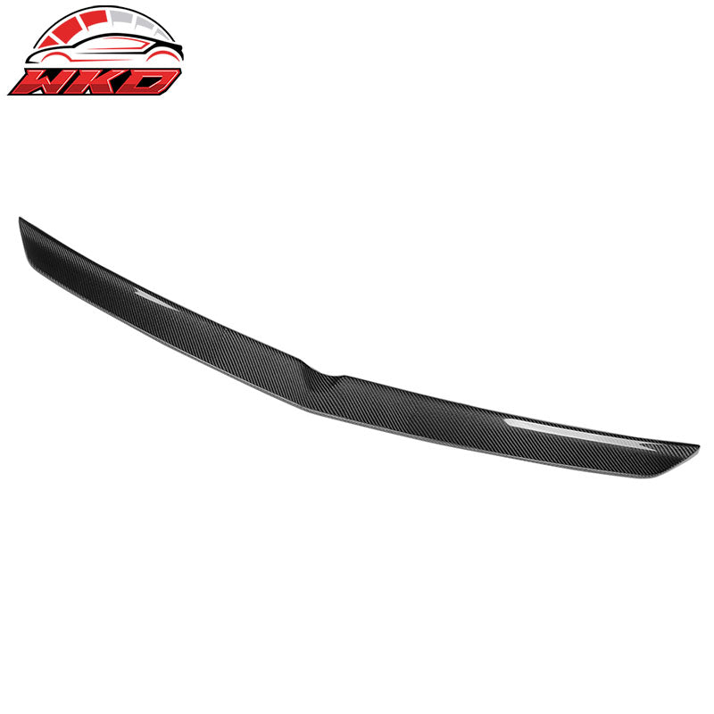Fits 10-16 Mercedes E-Class W212 Sedan V Style Trunk Spoiler Wing - Carbon Fiber