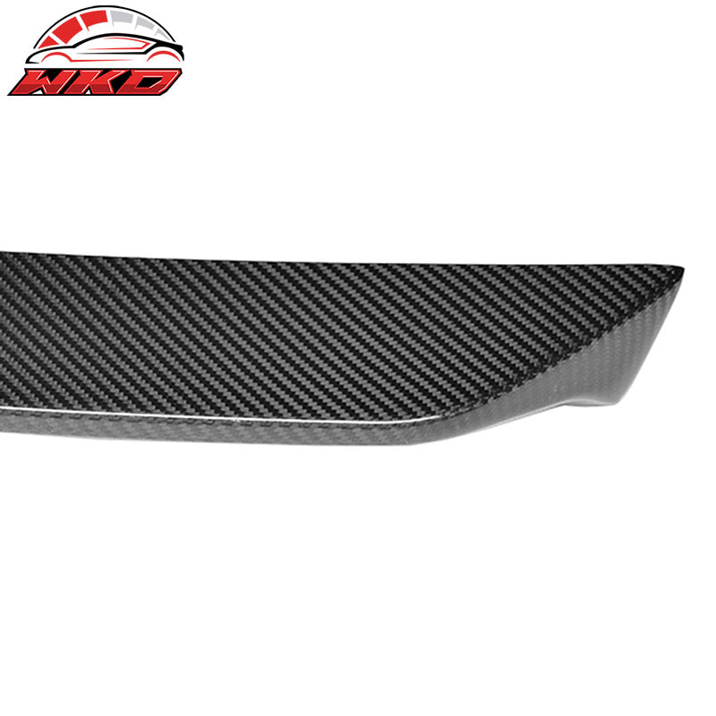 Fits 10-16 Mercedes E-Class W212 Sedan V Style Trunk Spoiler Wing - Carbon Fiber