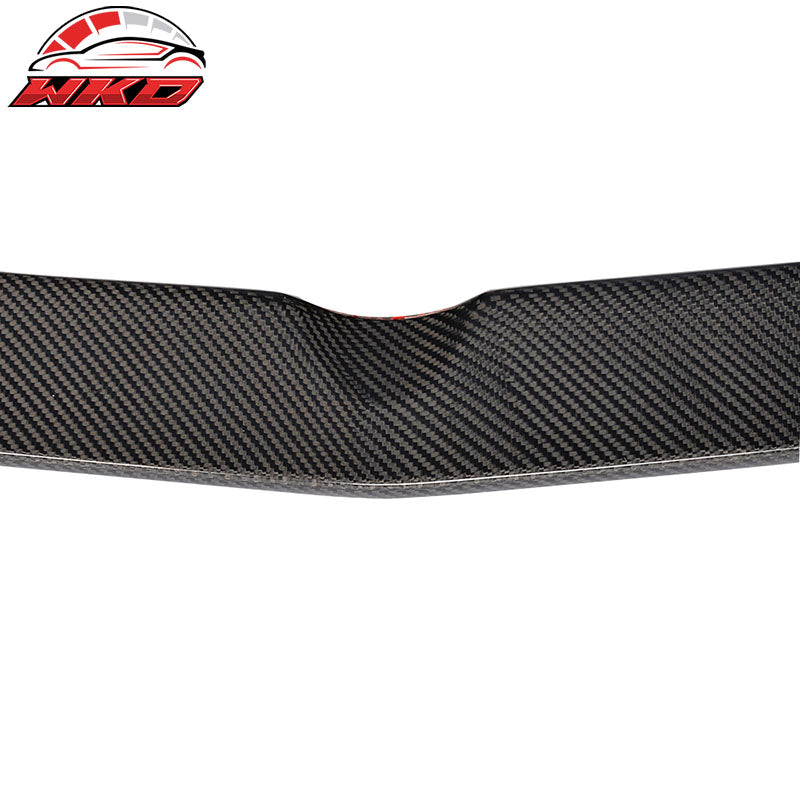 Fits 10-16 Mercedes E-Class W212 Sedan V Style Trunk Spoiler Wing - Carbon Fiber