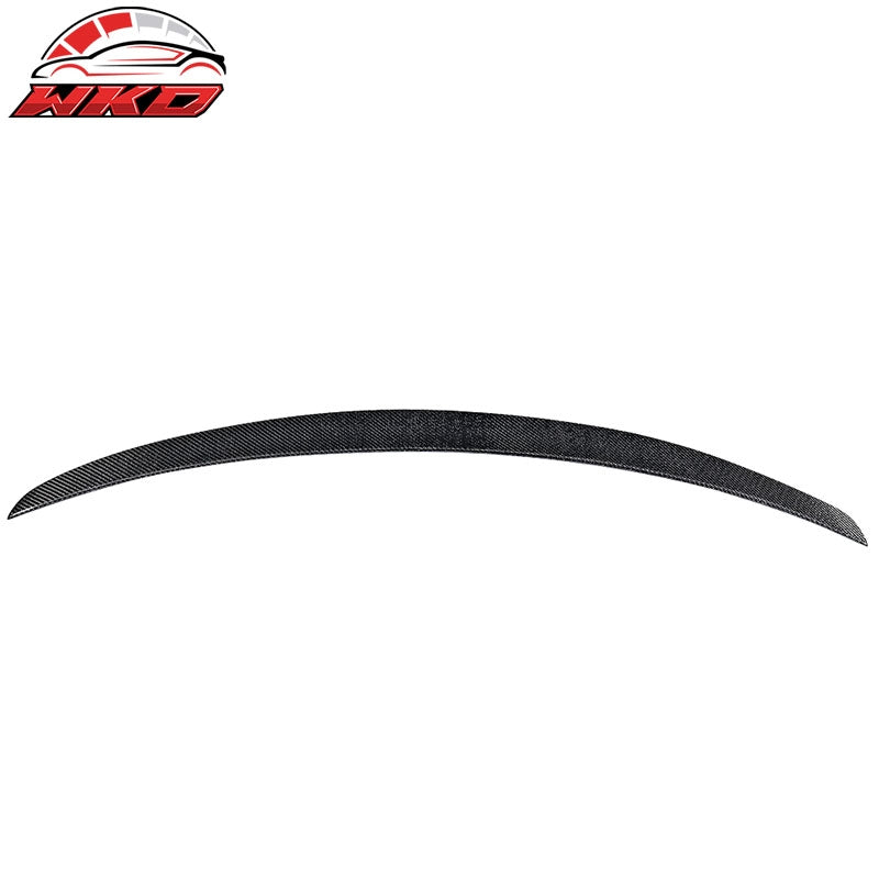 Fits 17-23 BENZ E-Class W213 Carbon Fiber Rear Trunk Spoiler Wing Tail Lip