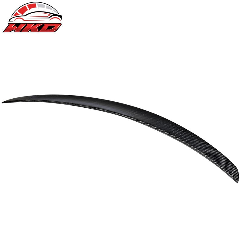Fits 17-23 BENZ E-Class W213 Carbon Fiber Rear Trunk Spoiler Wing Tail Lip