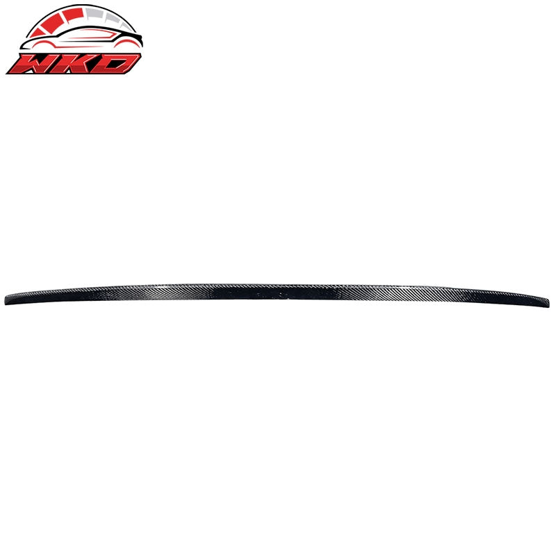 Fits 17-23 Benz E-Class W213 E43 AMG Style Rear Trunk Spoiler Matte Carbon Fiber