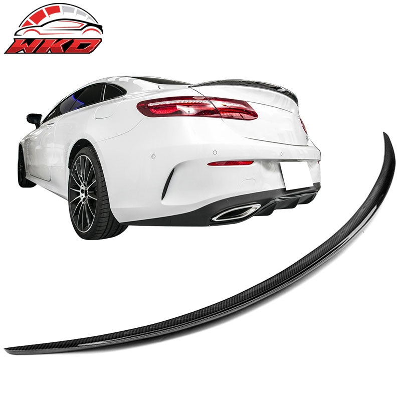 Fits 18-19 Benz E-Class W238 Coupe 2Dr AMG Style Trunk Spoiler Carbon Fiber CF