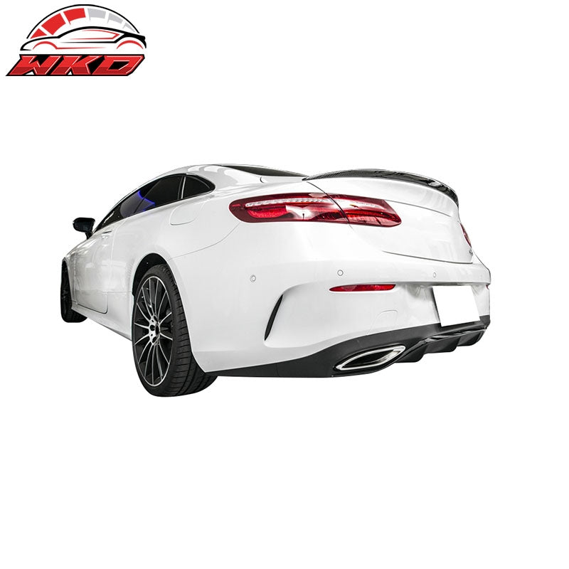 Fits 18-19 Benz E-Class W238 Coupe 2Dr AMG Style Trunk Spoiler Carbon Fiber CF