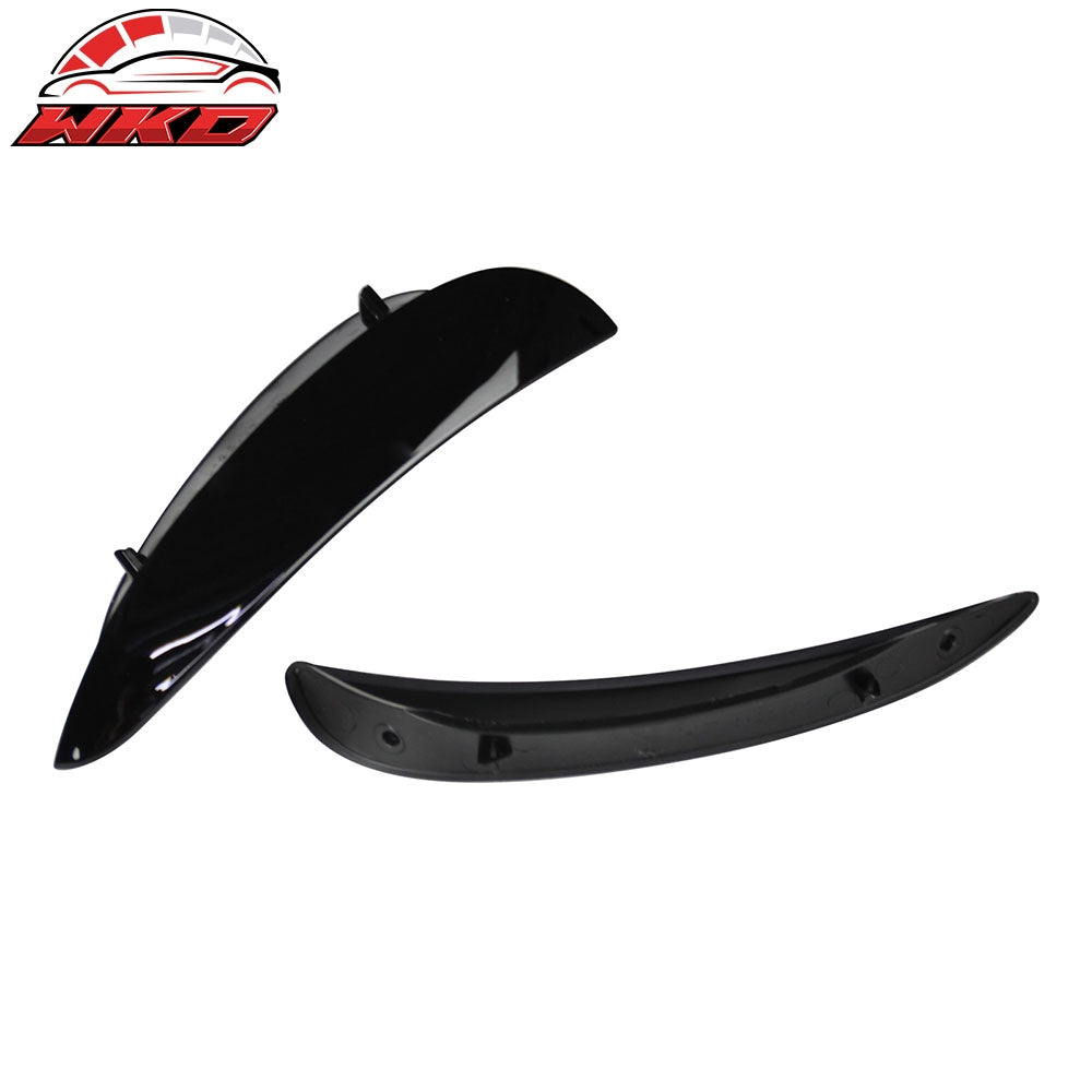 Wholesale 17-23 Benz W213 E Class Sedan AMG Style Front Vent Flaps Painted #040 Black