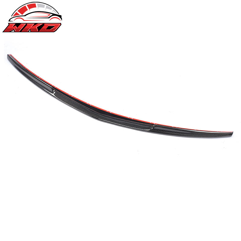 Fits 10-15 Benz E Class W207 Coupe 2Dr PD Style Trunk Spoiler Matte Carbon Fiber