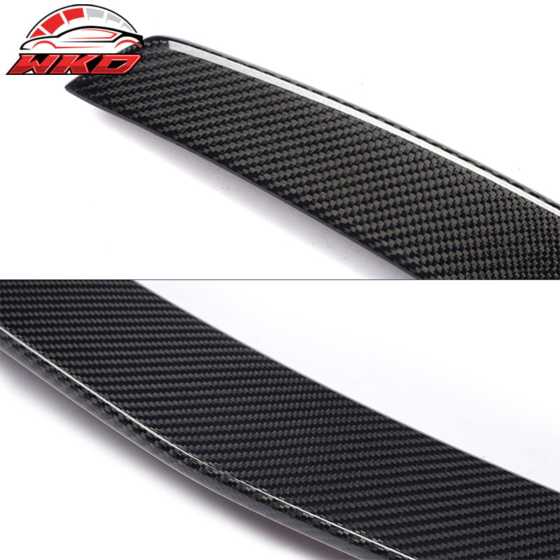 Fits 10-15 Benz W207 E Class Coupe PD Style Rear Trunk Spoiler Carbon Fiber CF