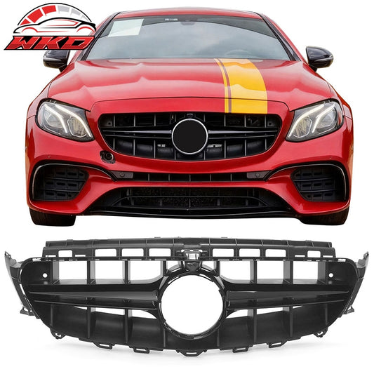 Wholesale 17-20 Benz E350 E450 E43 W213 E63 Style Front Grille Gloss Black Trim PP - Wikond Auto