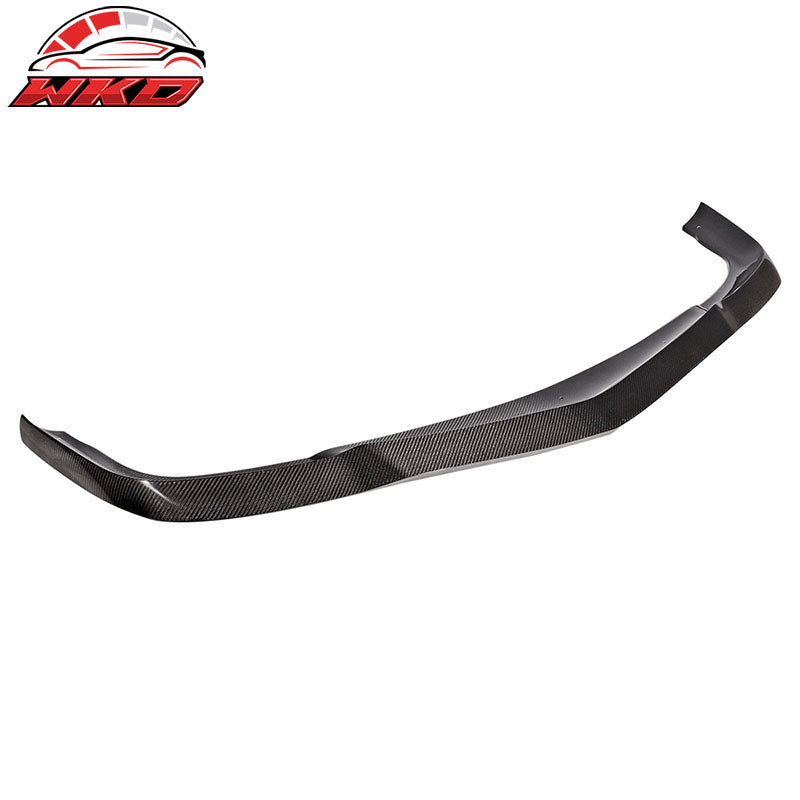 Fits 06-09 Benz W211 E63 AMG XY Style Front Bumper Lip - Matte Carbon Fiber