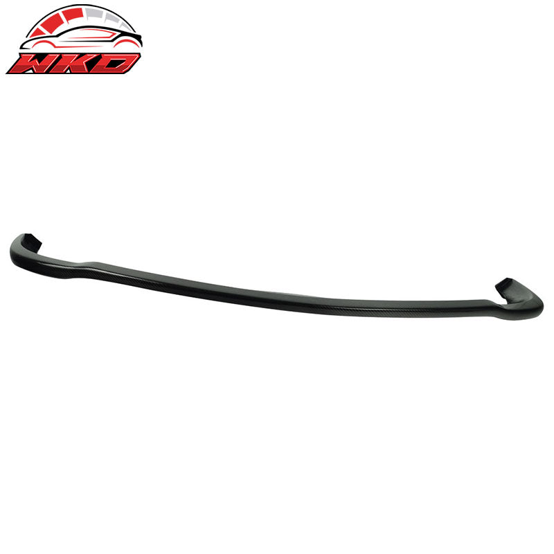 Fits 03-06 Benz SL Class R230 Front Bumper Lip Matte Carbon Fiber