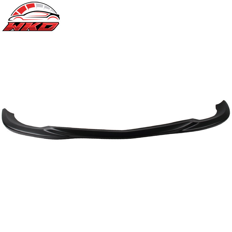 Fits 08-11 Mercedes Benz C Class W204 Sedan AMG Front Bumper Lip Matte Black FRP