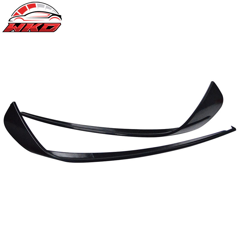 Fits 14-18 Benz C117 CLA Class AMG OE Front Bumper Splitter ABS Flap Trim