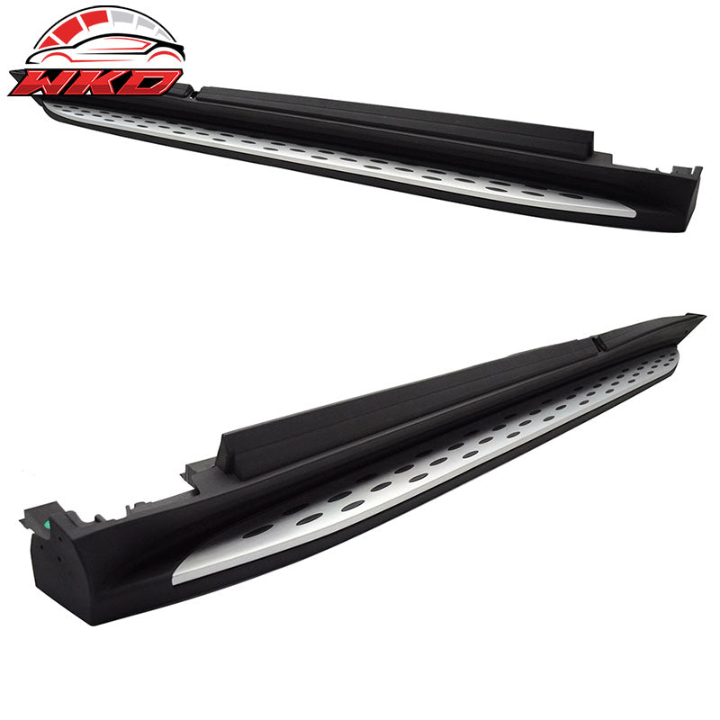 Fits 13-19 Benz GL-Class X166 OE Factory Running Board Side Step Bars With LED