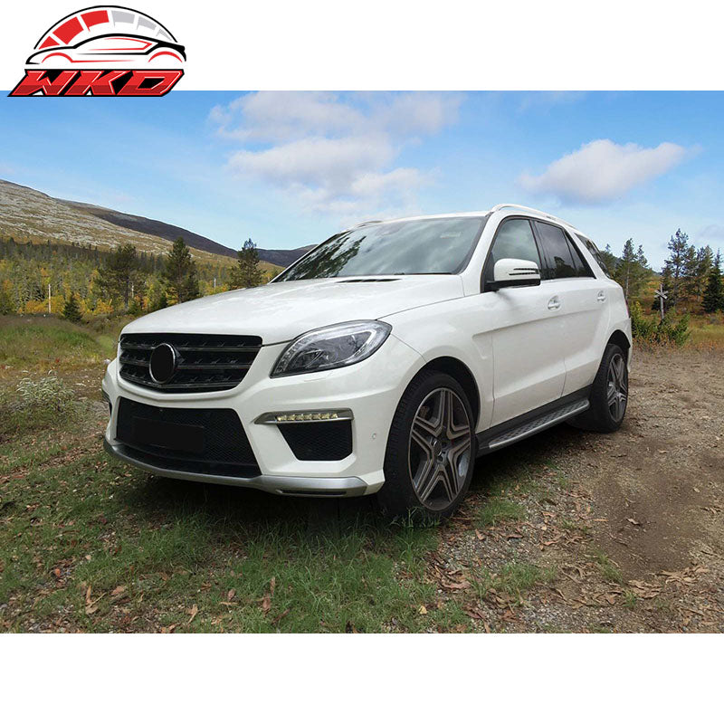 Fits 13-19 Benz GL-Class X166 OE Factory Style Running Board Side Steps Nerf Bar