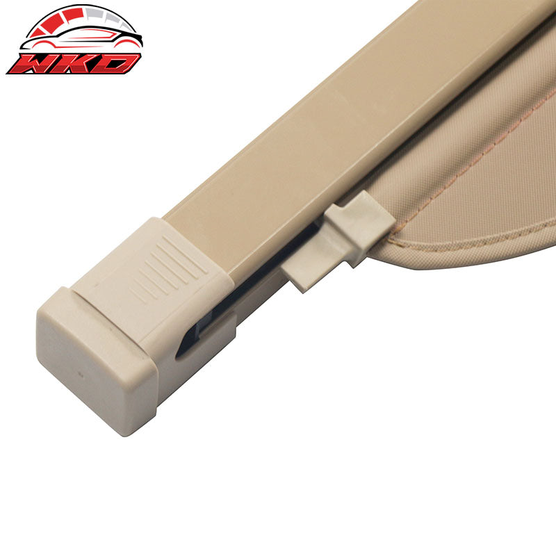 Fits 12-15 Benz ML Class GLE Beige Rear Cargo Cover Retractable Security Shade