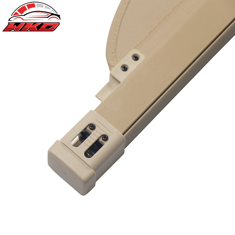 Fits 12-15 Benz ML Class GLE Beige Rear Cargo Cover Retractable Security Shade