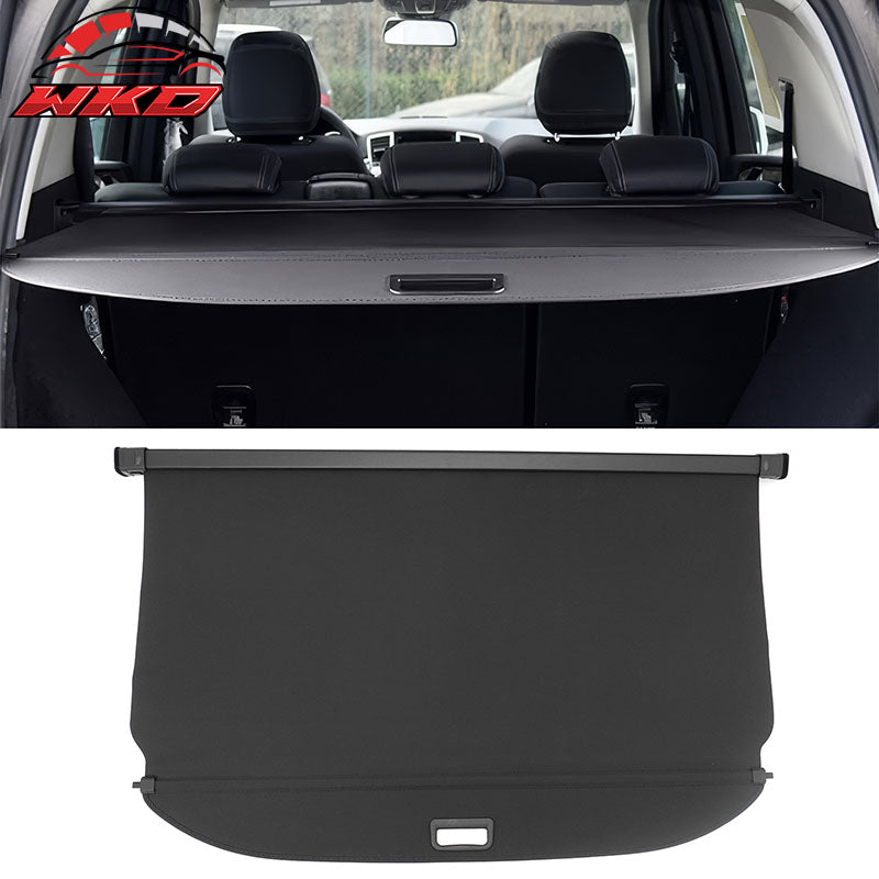 Fits 12-15 Benz ML Class GLE Black Rear Cargo Cover Retractable Security Shade