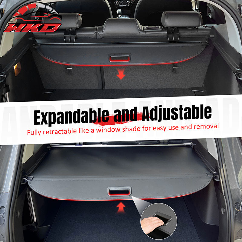 Fits 12-15 Benz ML Class GLE Black Rear Cargo Cover Retractable Security Shade