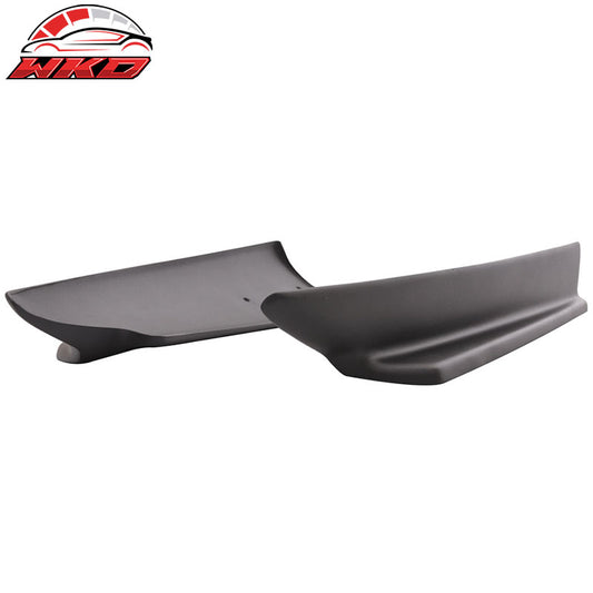 Wholesale 14-18 C117 CLA Class IKON Style Painted Matte Black Rear Bumper Splitter