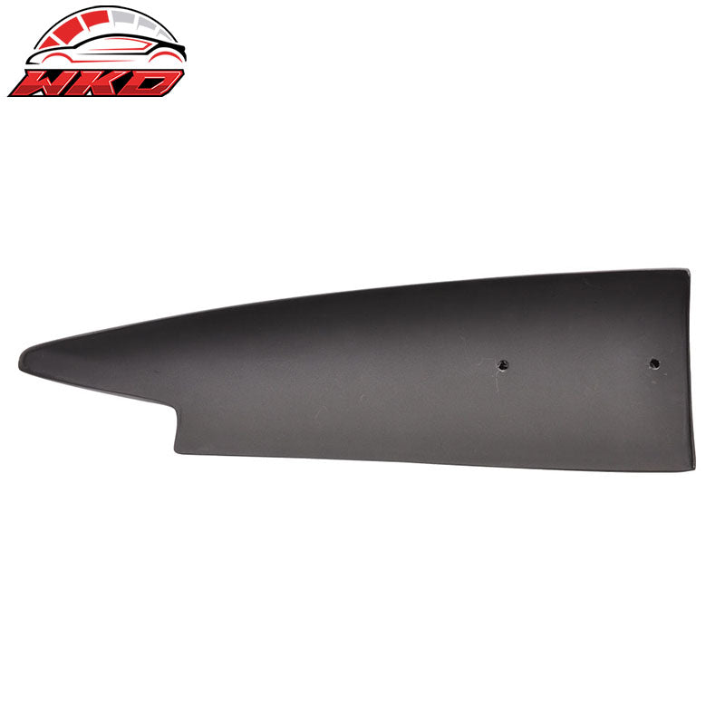 Fits 14-18 C117 CLA Class IKON Style Painted Matte Black Rear Bumper Splitter