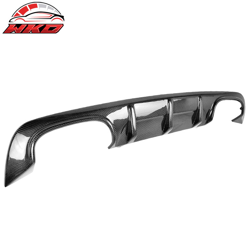 Fits 11-16 Benz R172 SLK Class Rear Lip Diffuser Carbon Fiber CF