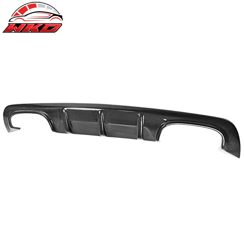 Fits 11-16 Benz R172 SLK Class Rear Lip Diffuser Carbon Fiber CF