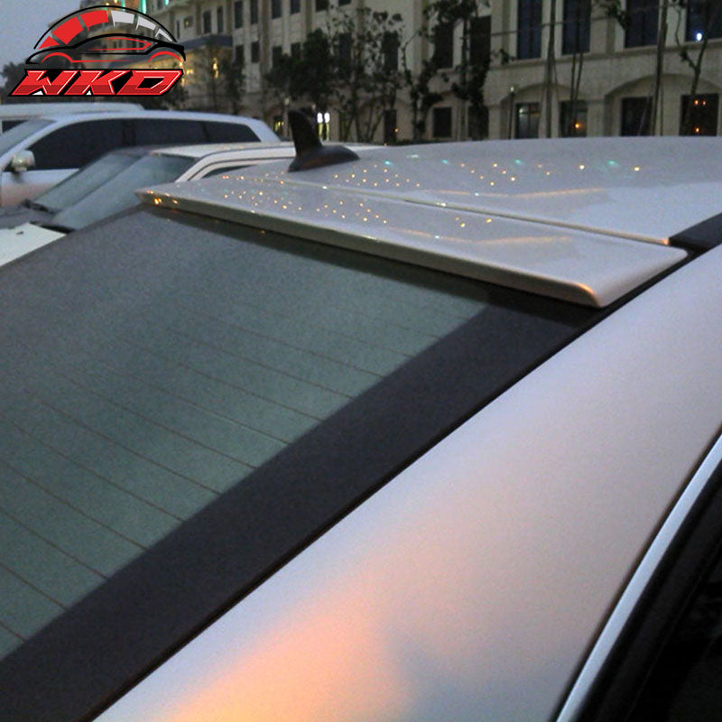 Fits 08-14 Benz C-Class W204 C204 Sedan OE Style Rear Roof Spoiler ABS Unpainted