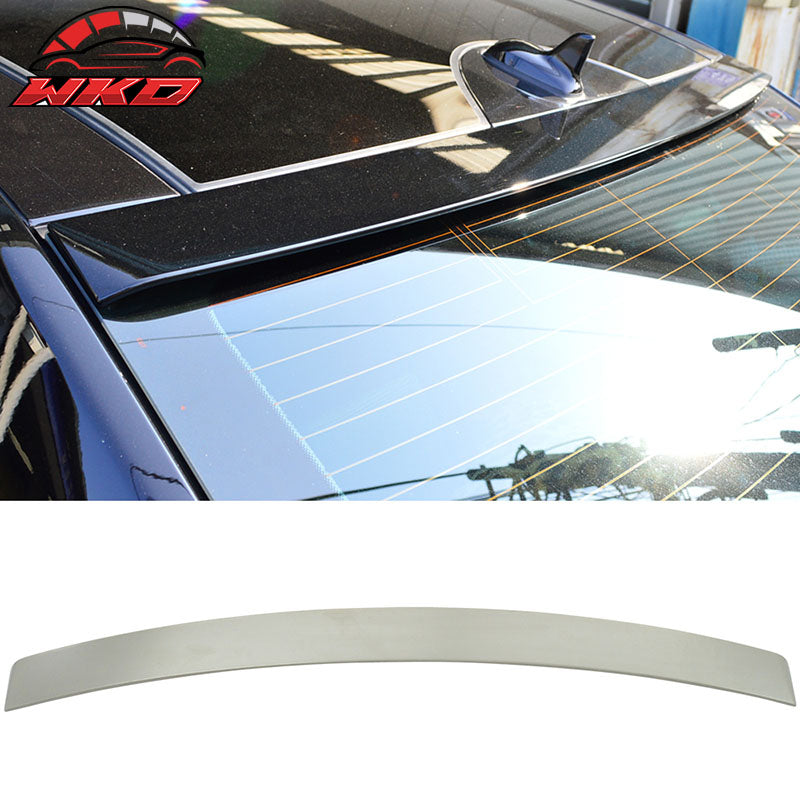 Fits 10-16 Benz E-Class W212 Sedan OE Style Rear Roof Spoiler Wing ABS Unpainted