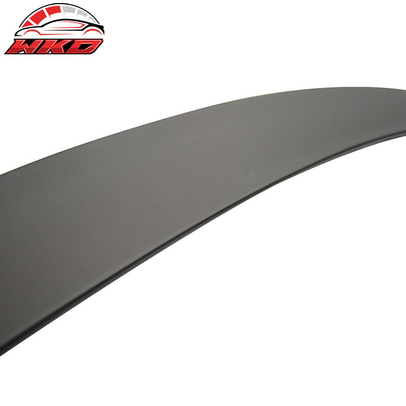 Fits 08-14 Benz C-Class W204 C204 Sedan OE Style Matte Black Rear Roof Spoiler