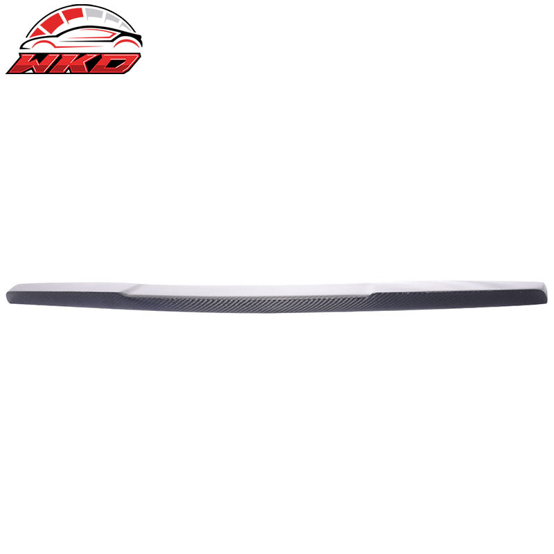 Fits 13-18 Benz W176 A Class IKON Style Carbon Fiber CF Rear Roof Window Spoiler