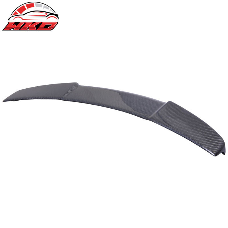 Fits 13-18 Benz W176 A Class IKON Style Carbon Fiber CF Rear Roof Window Spoiler