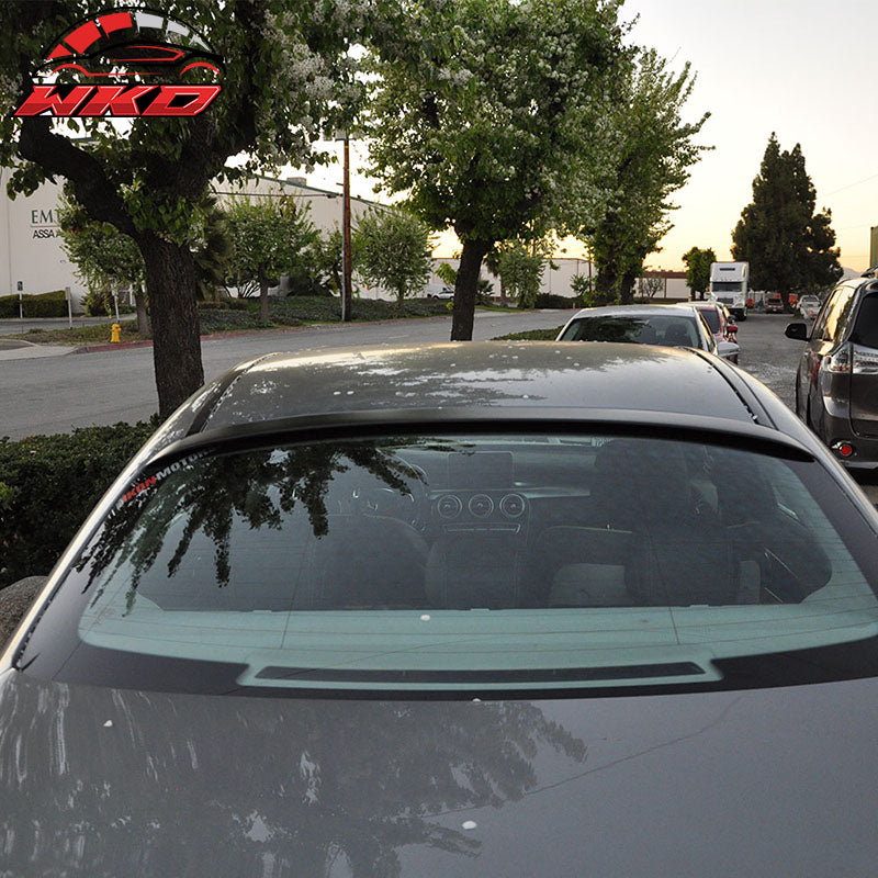 Fits 15-21 Benz C Class W205 Sedan OE Style Rear Roof Window Spoiler Wing ABS