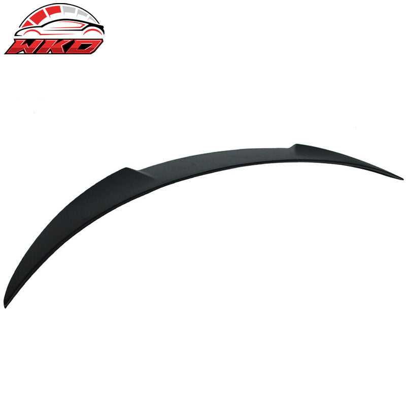 Fits 14-18 Benz C117 CLA Class Sedan V Style Rear Trunk Lid Spoiler Wing Lip ABS