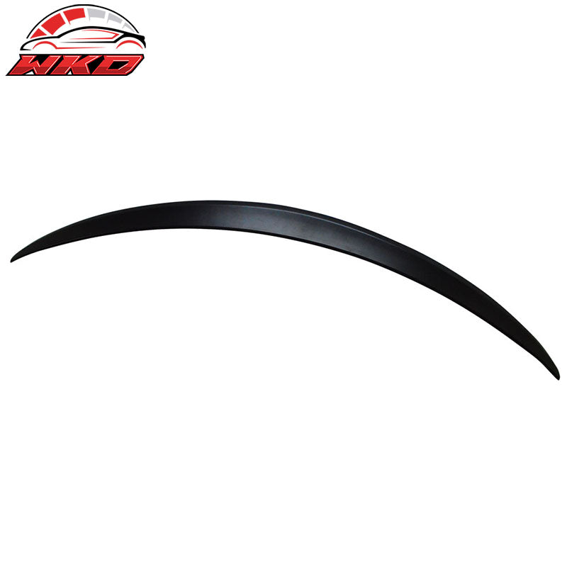 Fits 15-21 Benz W205 C Class Sedan AMG Style Rear Trunk Spoiler Lip Unpainted