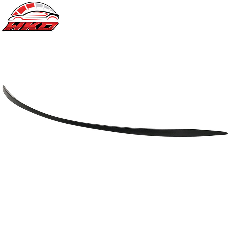 Fits 15-21 Benz W205 C Class Sedan OE Style Rear Trunk Spoiler Lip ABS Unpainted