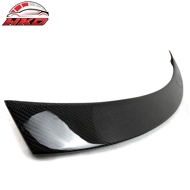 Fits 08-14 Benz C-Class W204 Sedan B Style Rear Trunk Spoiler Matte Carbon Fiber