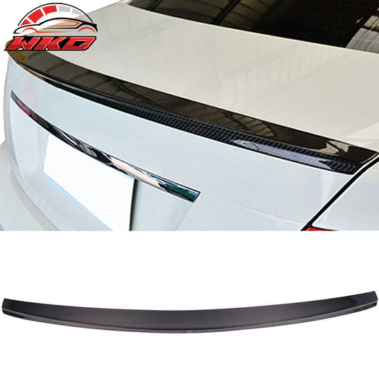 Wholesale 08-14 Benz C-Class W204 Sedan IKON Style Carbon Fiber CF Rear Trunk Spoiler
