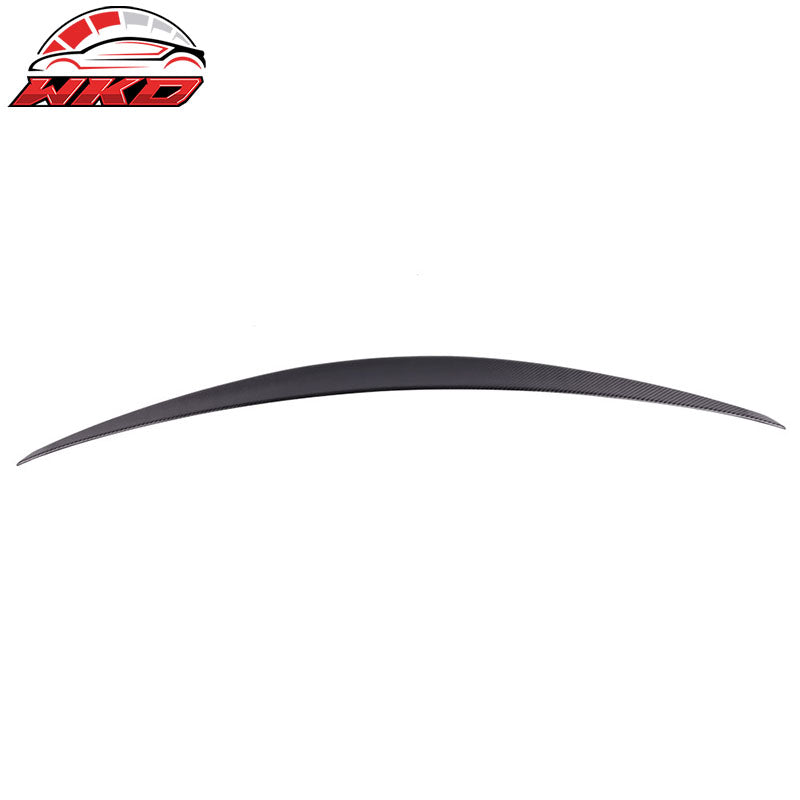 Fits 08-14 Benz C-Class W204 Sedan IKON Style Carbon Fiber CF Rear Trunk Spoiler