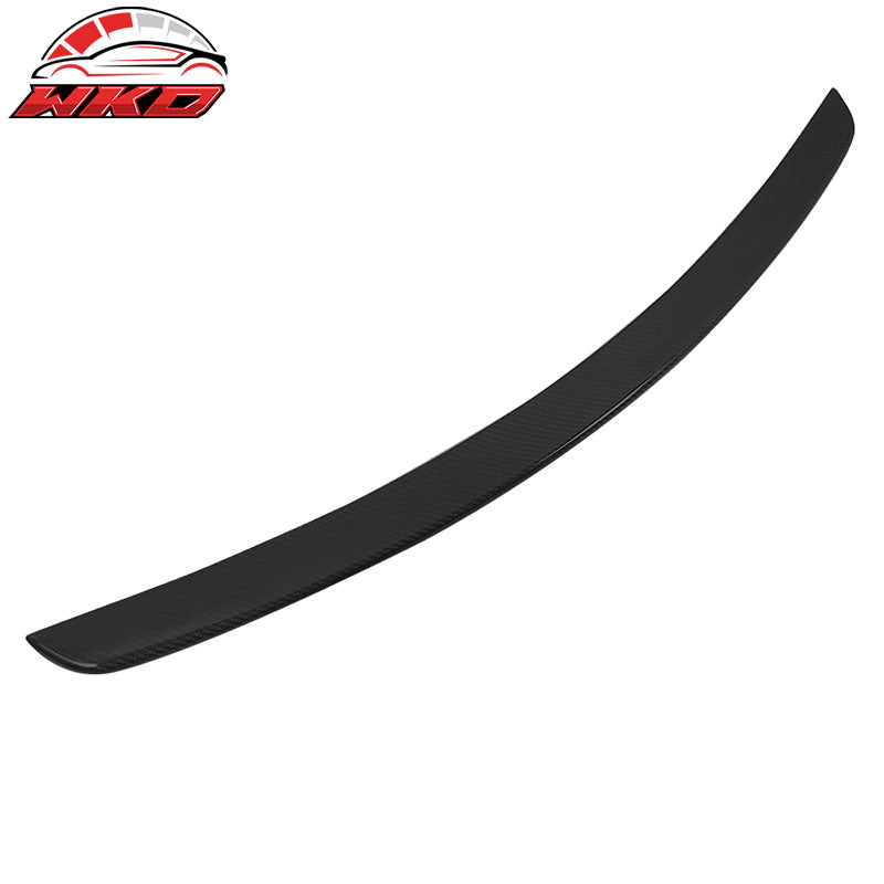 Fits 03-09 Benz C209 CLK-Class AMG Style Matte Carbon Fiber Rear Trunk Spoiler