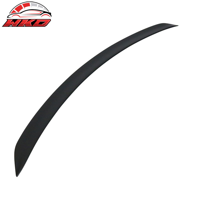 Fits 17-23 Benz E Class W213 Sedan AMG Style Matte Black Rear Trunk Spoiler ABS