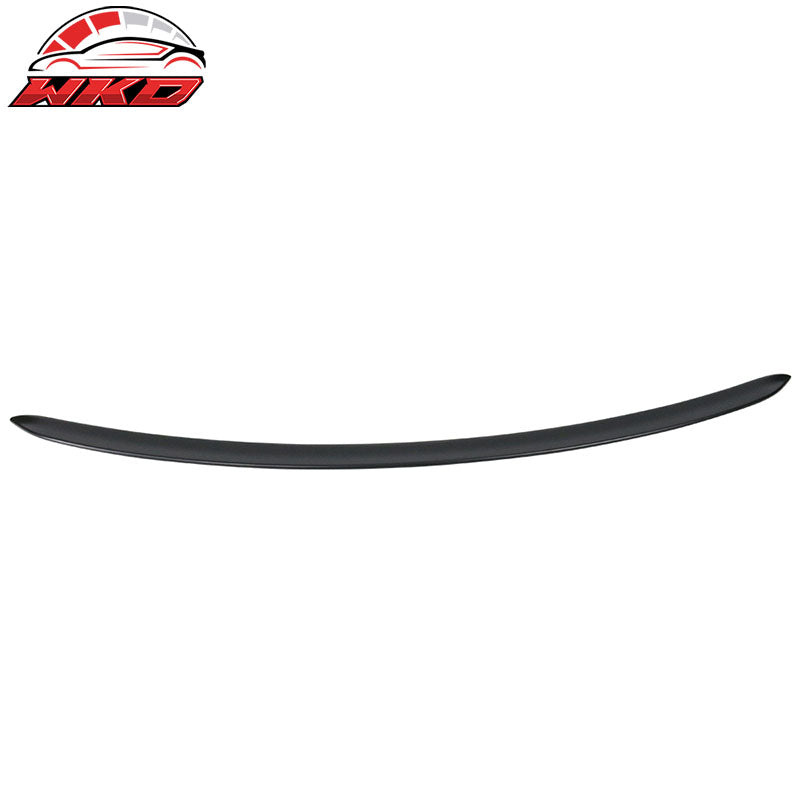 Fits 17-23 Benz E Class W213 Sedan AMG Style Matte Black Rear Trunk Spoiler ABS
