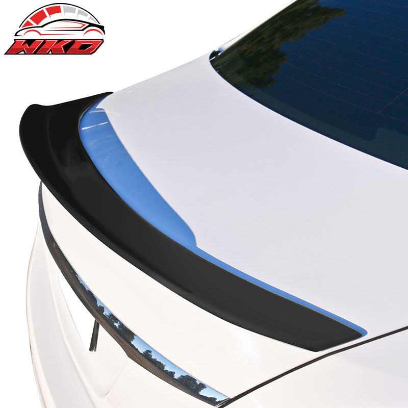 Rear Trunk Spoiler Fits 15-21 Benz W205 C Class Sedan PSM Style ABS Unpainted