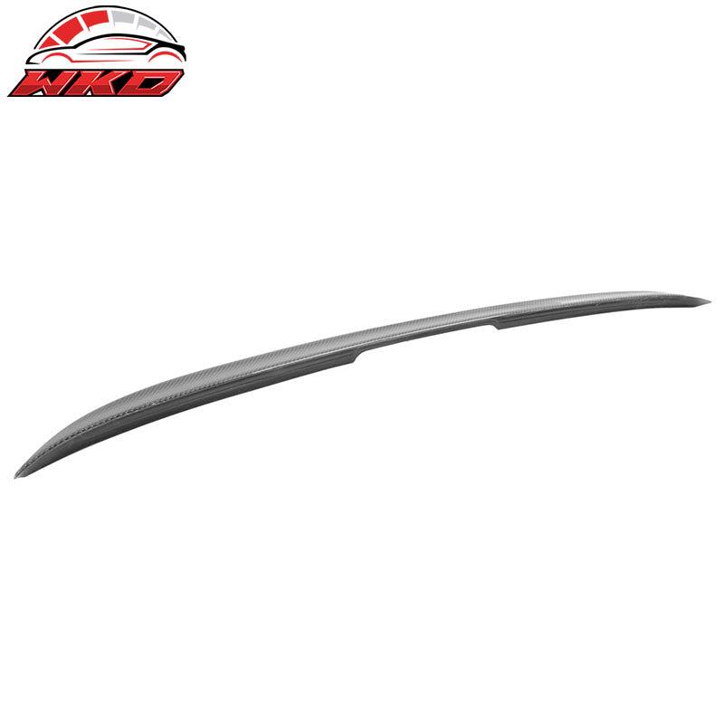 Fits 03-11 Benz R230 SL-Class AMG Style Rear Trunk Spoiler Wing Carbon Fiber CF